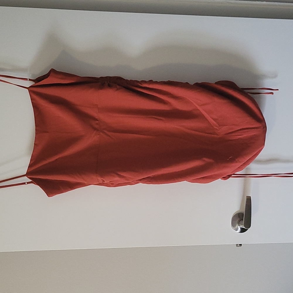 A&F Burnt orange dress